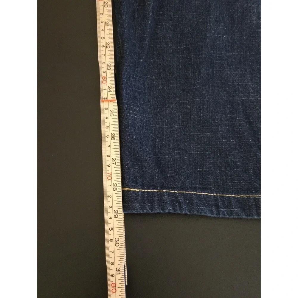 Evolution 1972 Extra Baggy Jeans Mens 38x29 Dark Wash‎ Wide Leg Denim Streetwear